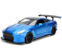 Jada 1:24 Fast & Furious 2009 Nissan Skyline GT-R R35 Ben Sopra Bleu Diecast