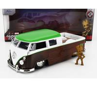 JADA 1/24 FOURGON VOLKSWAGEN T1 DOUBLE PICK UP 1963 FIGURINE GROOT MODÈLE