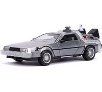 Jada 1:24 Moulage sous Pression Retour vers le Futur 2 Time Machine Avec Feux