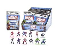 Jada - 12 Nano Figurines en métal - Super-Héros Marvel - 4 cm - A partir de 8 ans