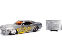 Jada 253745009 Chevrolet Camaro argentée Modèle réduit à l'échelle 1:24