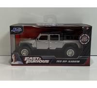 Jada 32031 Fast and Furious Hobbs and Shaw Jeep Gladiator Argent 1:32