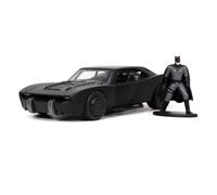 Jada Voiture miniature Batmobile The Batman 2022 1/32 en métal avec figurine Batman Noir 32042BK