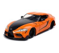 JADA 32097 MINIATURE TOYOTA SUPRA GR ORANGE FF 2020 1/24