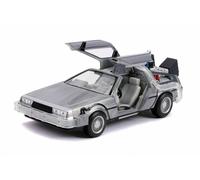JADA 32911 DMC TIME MACHINE BTTF 1 GREY HOLLYWOOD RIDES 1975 1/24