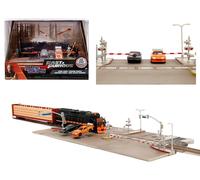 Jada 34915 Nano Scène F&F Course Finale Diorama Toyota Supra Dodge Charger...