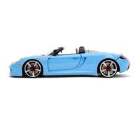 JADA 35066 MINIATURE PORSCHE CARRERA GT BLUE PINK SLIPS 2005 1/24