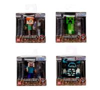 Jada 6.3cm Minecraft Metalfigs, Assortiment De Chiffres, Un Envoyé Aléatoire