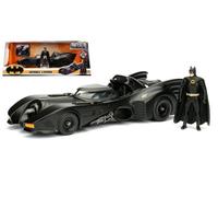 Jada 98260 Batman Batmobile del 1989 con figura Die-cast 1:24 Modellino