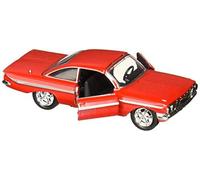 Jada 98304 Fast Furious Doms 1961 Chevy Impala F8 The Fate Of The Furious Movie Diecast Model Vehicle, Red