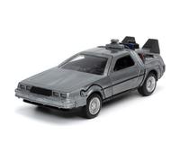 Jada Automodèle Delorean Time Machine 1:32 « Back To The Future » Assorti