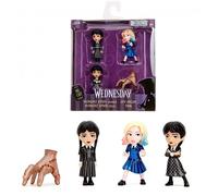 Jada Coffret De 4 Figurines Wednesday En Métal 7 Cm