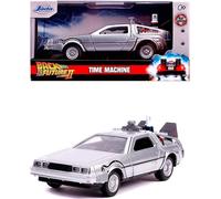 Jada Collectibles Back to the Future Delorean Car-Collectible Vehicle-1:32 Scale 253252003 SIMBA Range Ages : +8 Years