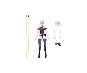 Jada Cyberpunk Edgerunners Figurine Lucy 15 cm articulée, Accessoires interchangeables, 20 Points d'articulation, boîte fenêtre collecteur, Licence Officielle, 14 Ans (9335005314R00)