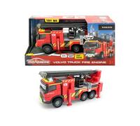 Jada Dickie Toys Hong Kong Ltd Majorette Volvo : Camion de Pompiers - Véhicule Lumineux et sonore moulé sous Pression, Enfants à partir de 3 Ans