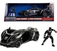 Jada Die-Cast Avengers Black Panther met Auto 1:24