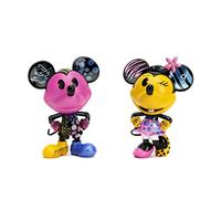 Jada - Disney Mickey & Minnie - Set 2 Figurines Métal 10cm - Dès 8 Ans - 253074007