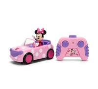 Jada Voiture radiocommandée Minnie Roadster 1:32 Télécommande Design officiel Disney +3 ans