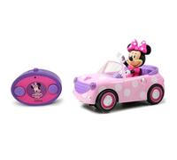 Jada - Disney - RC Minnie Roadster - Voiture Radio-Commandée - Télécommande - Figurine Minnie Incluse - Dès 3 Ans - 253074001