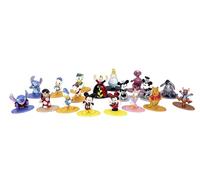 Jada - Disney - Set 18 Pièces - Coffret 18 Figurines 4cm - Métal - 253075005