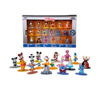 Jada - Disney - Set 18 Pièces - Coffret 18 Figurines 4cm - Métal - 253075005