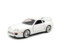 Jada échelle 1/24 Diecast 97375 - Brian's Toyota Supra - Fast Furious - White...