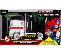 JADA Échelle 1/24 OPTIMUS PRIME X GHOSTBUSTERS ECTO-1 MASH-UP 35572