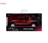 Jada Échelle 1:32 Pink Slips 2020 Jeep Gladiator Pick-Up Candy Red - 35364