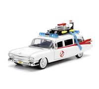 Jada ECTO-1 Metal 1:24 Casserole de Voiture Blanc (253235000) Taille Unique (Lot de 1)