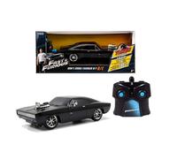 Jada - Fast & Furious - Voiture Radio Commandée - Dodge Charger - Echelle 1/16ème - Fonction Turbo - 253206004 Noir