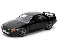 Jada Fast and Furious Modèle Auto DieCast 1989 Nissan Skyline GT-R R32 - Couleur Noir - Echelle 1/32-12 cm