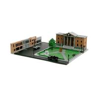 Jada Figure Back To The Future Diorama Hill Valley Courthouse Square