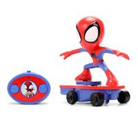 Jada - Figurine - Marvel Spidey Radiocommandé Skateboard- Dès 8 ans