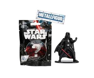 Jada - Figurines en Métal Star Wars - 4 cms - Blind Pack - 12 Personnages à Collectionner - Luke Skywalker, Leia, Han Solo, Obi-Wan, Dark Vador, Etc. - sous Licence Officielle - A Partir de 8 Ans