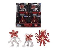 Jada Figurines en métal Stranger Things 7 cm, 3 assortiments à Collectionner : Demogorgon, Demodog et Vecna, boîte fenêtre individuelle, Licence Officielle, Envoi aléatoire, 8 Ans (9385328300W01)