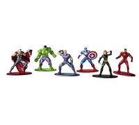 Jada - Figurines Metal - Assortiment Avengers - sous Licence Marvel - Coffret 6 Figurines - 253224001