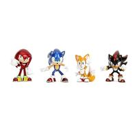 Jada - Figurines Metal - Sonic - 4 Figurines - Personnages Emblématiques - Sonic + Tails + Knukles + Shadow - 253252043