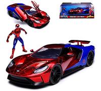 Jada Ford GT Spiderman Marvel Avengers Rot AB 2017 1/24 Modell Auto