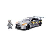 Jada Modèle réduit Mechagodzilla 2009 Nissan GT-R 1:24 avec figurine