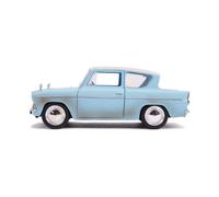 Jada - Harry Potter - Voiture Ford Anglia 1959 - Echelle 1/24ème - 1 Figurine HP Incluse - 253185000