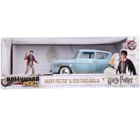 Jada - Harry Potter - Voiture Ford Anglia 1959 - Echelle 1/24ème - 1 Figurine HP Incluse - 253185000