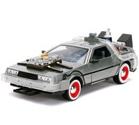Jada JAD32166 1/24 Arrière À Futur III Temps Machine Delorean, Fonctionne Feux