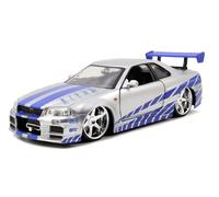 Jada Jazwares 97158 Fast and Furious - Brian O'Conner's Nissan Skyline GT-R, Echelle 1/24