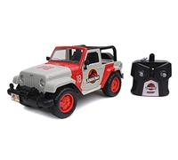 Jada Voiture radiocommandée Jurassic Park Jeep Wrangler 16,5 x 38,7 x 15,2 cm Multicolore