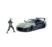 Jada Voiture miniature Naruto Kakashi Hatake 2009 Mazda RX-7 Échelle 1:24 Gris