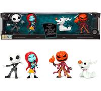 Jada L'Étrange Noël De Monsieur Jack 4 Métal Figues - Jack,Sally ,Zero & Pumpkin