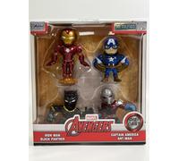 Jada Marvel Avengers 4 Pack Figurines Métal 2,5 Pouces 253222014 34352