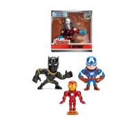 Jada Marvel Avengers Figurine en métal 7 cm, 1 de 4 Ans au Hasard, +8 Ans | Comprend 1 figurine aléatoire parmi 4 Avengers Marvel ; ne comprend pas l'assortiment complet et ne permet pas de choisir un