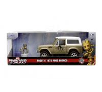 Jada Marvel Ford Bronco Metal Car And Groot Figurine Set