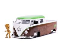 Jada Modèle réduit de voiture Marvel Groot 1963 Bus – Camion VW moulé sous pression Échelle 1:24
